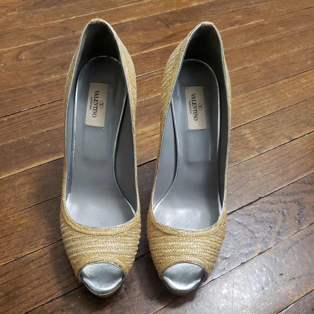 Valentino Peep-toe Pumps